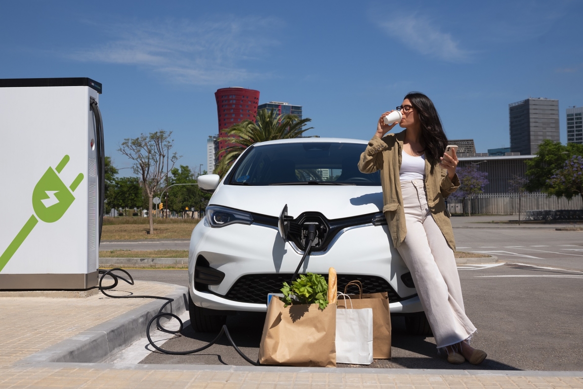electric car - eco